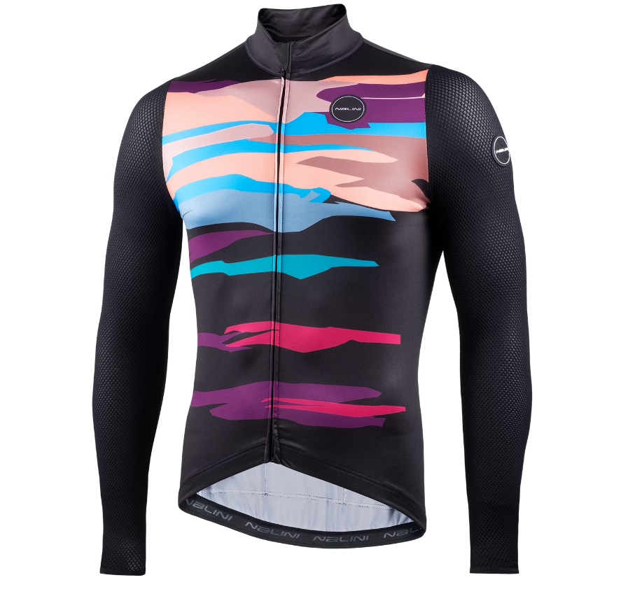 NALINI Langarm Trikot WARM FIT MESH multicolor