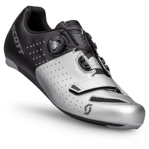 SCOTT Rennradschuhe ROAD COMP BOA silber/schwarz