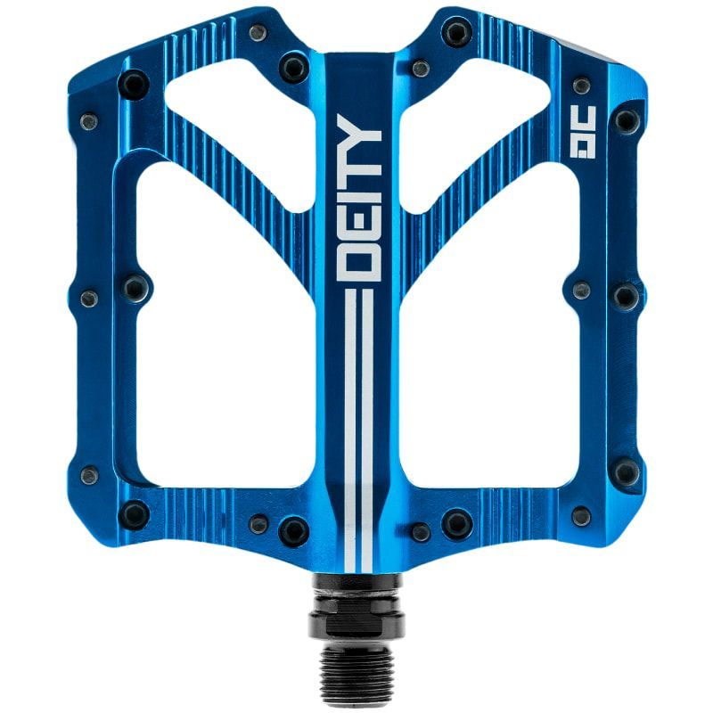 DEITY Flat-Pedale BLADERUNNER Blue