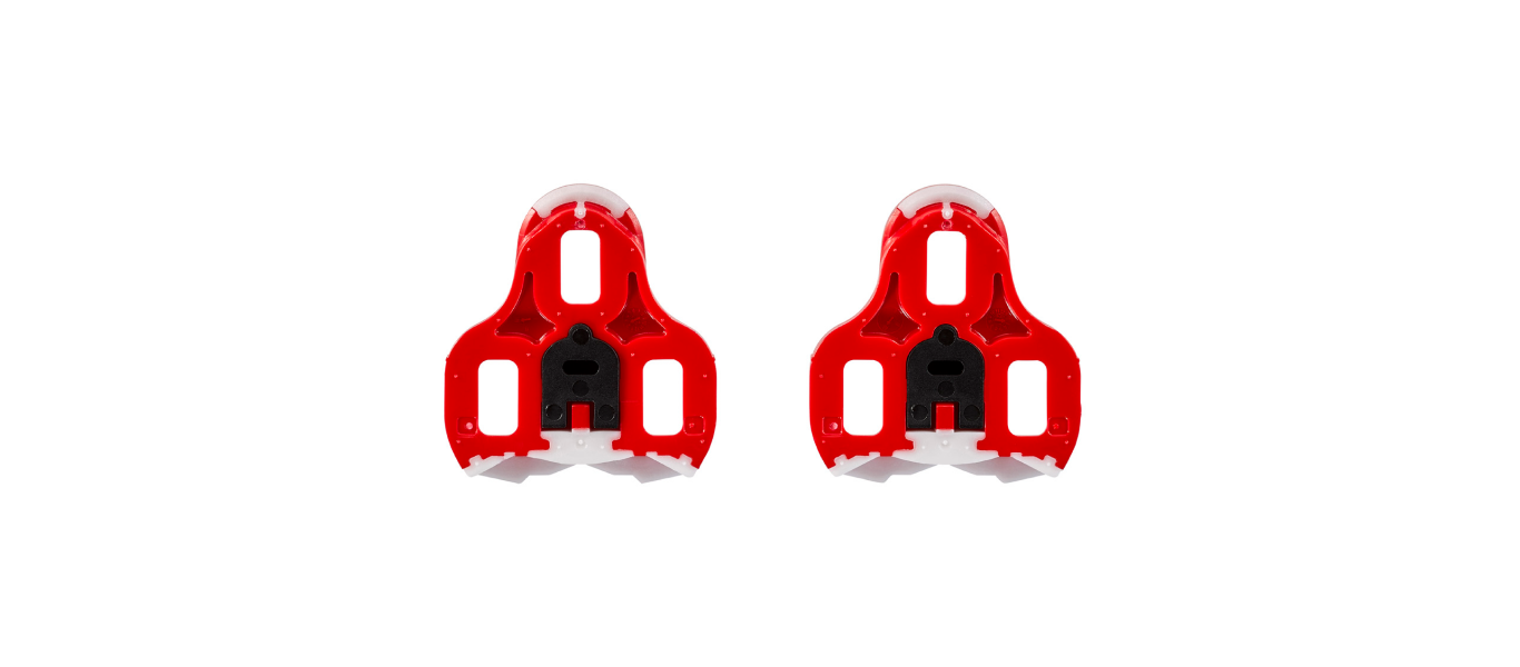 LOOK KEO Pedalplatten rot