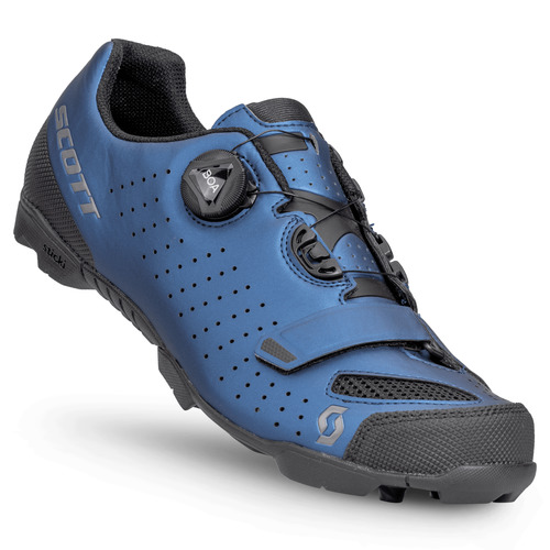 SCOTT Schuhe MTB COMP BOA metallic blue/black