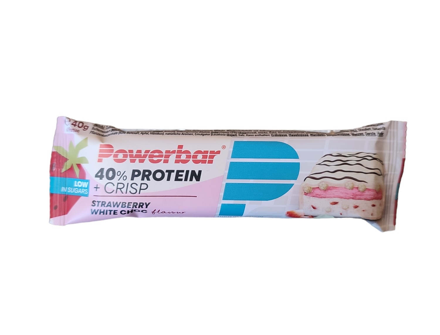 POWERBAR Riegel 40% PROTEIN+CRISP