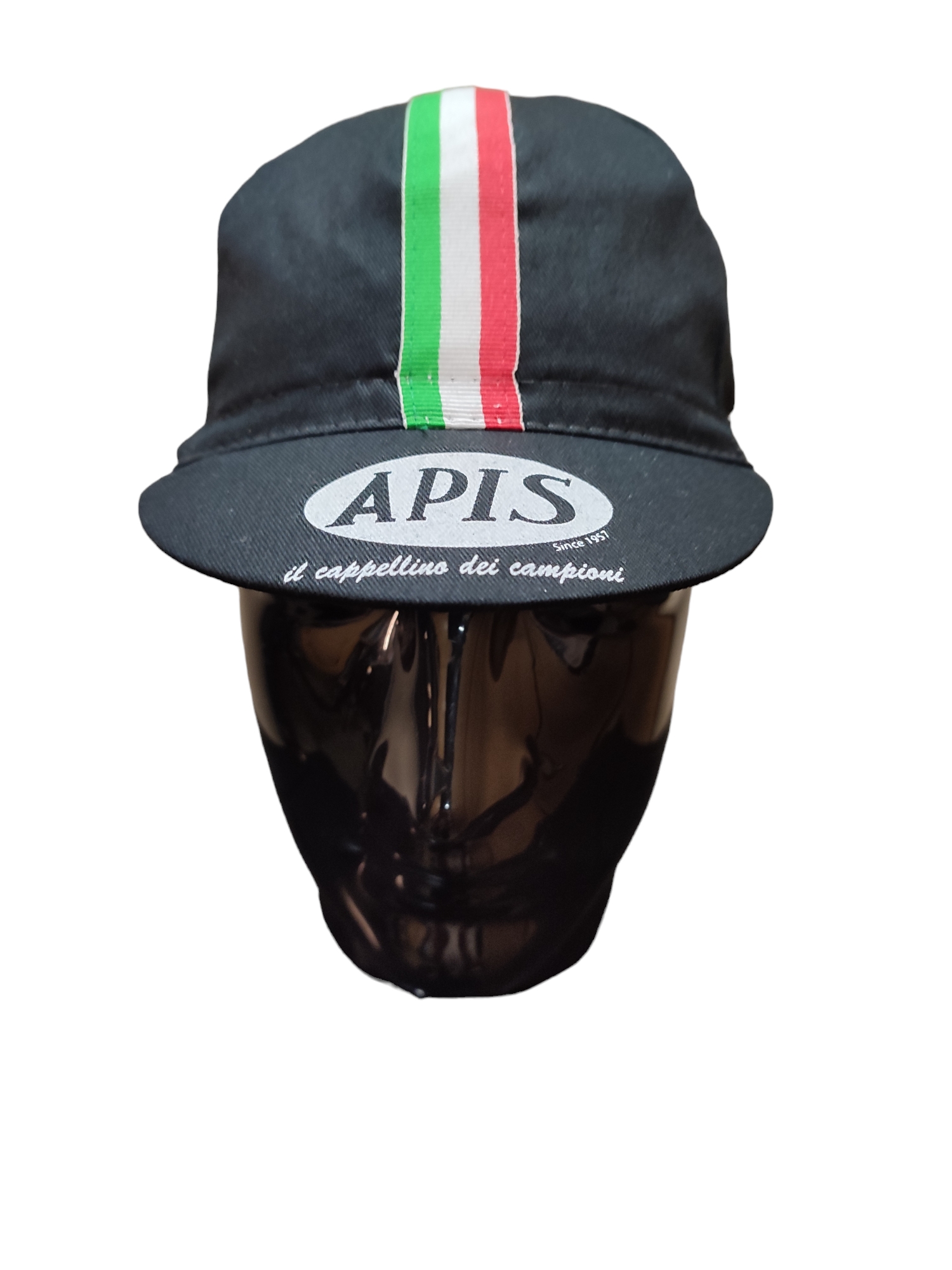 APIS Profi-Rennmützen Retro Style VINTAGE BLACK