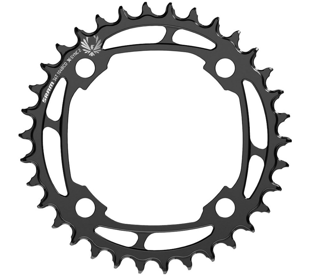 SRAM Kettenblatt X-Sync 2 34 Zähne 12 fach 104L