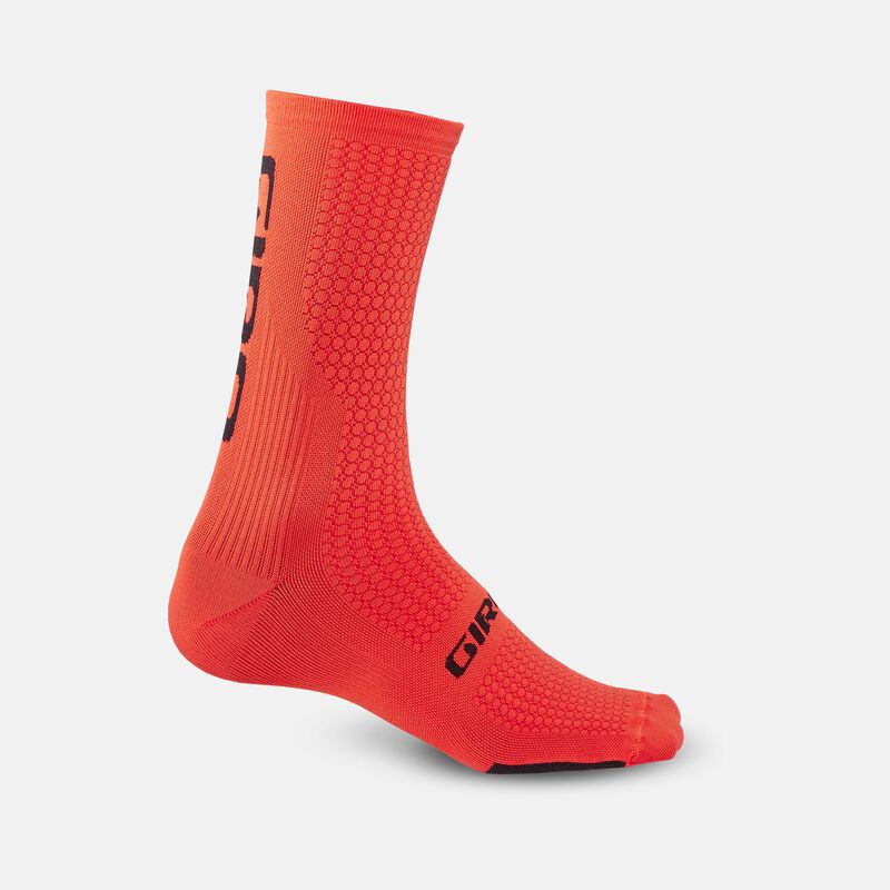 GIRO Socken HRc Team Gr. M orange