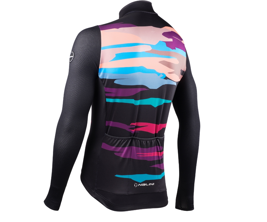 NALINI Langarm Trikot WARM FIT MESH multicolor