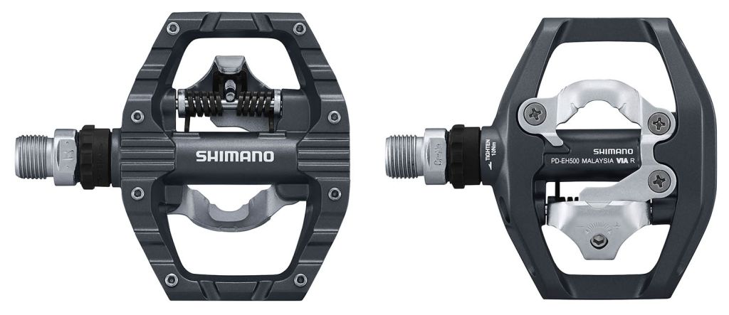 SHIMANO Wendepedal PDEH500 dunkelgrau