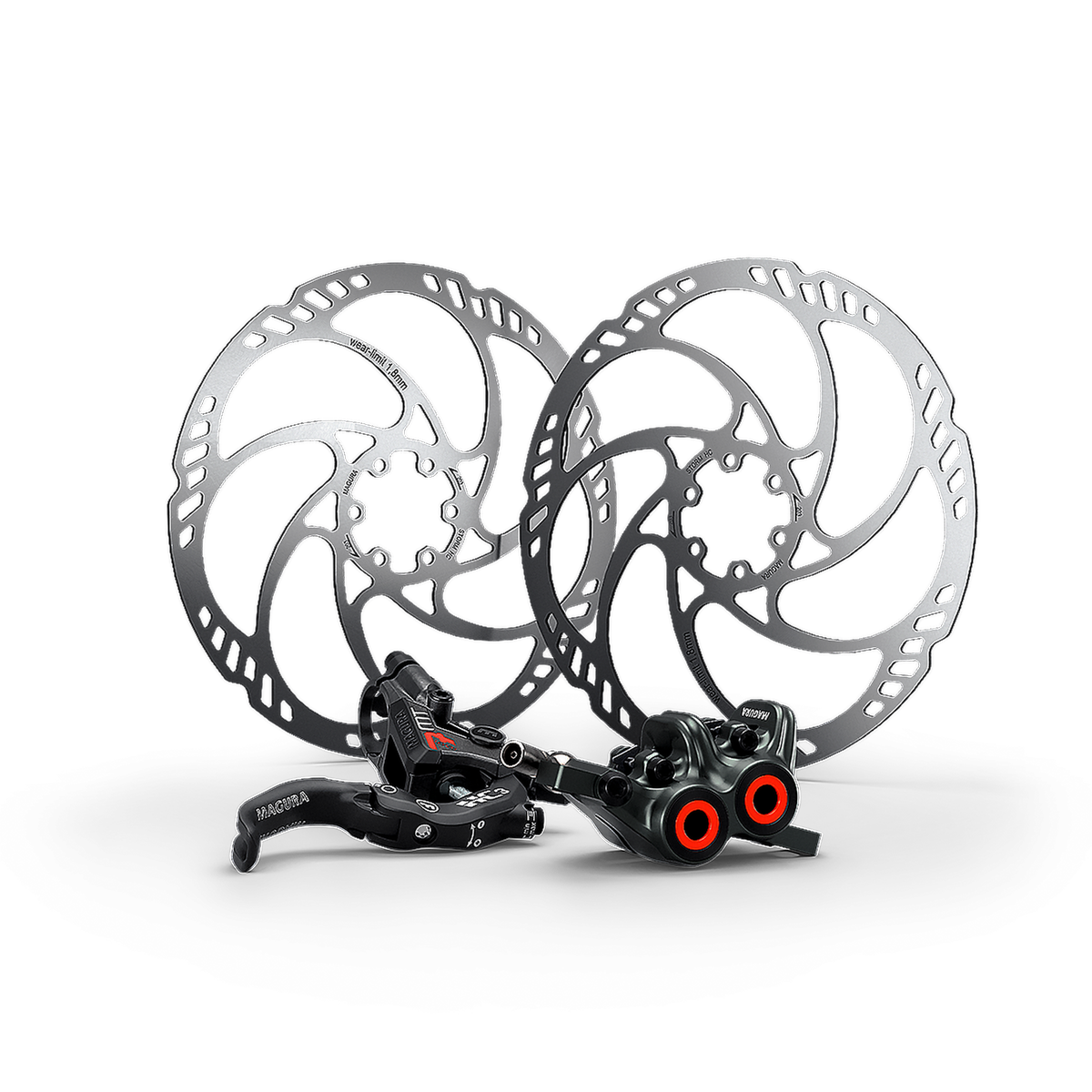 MAGURA Scheibenbremsset MT7 HC rot Special Edition