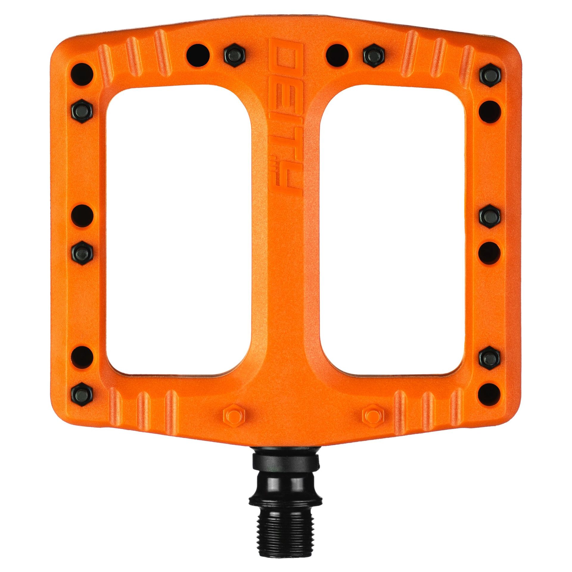 DEITY Flatpedal DEFTRAP Nylon orange